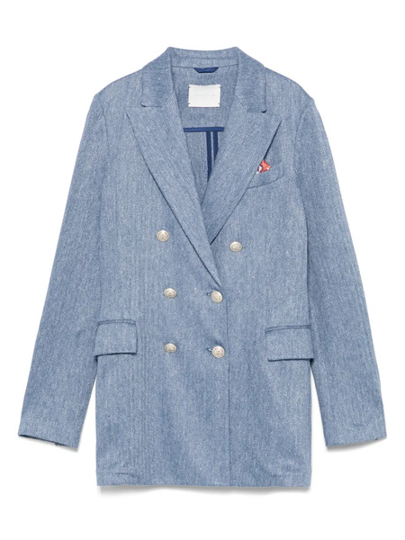  Circolo 1901 Blazer Con Doble Botonadura - Azul 