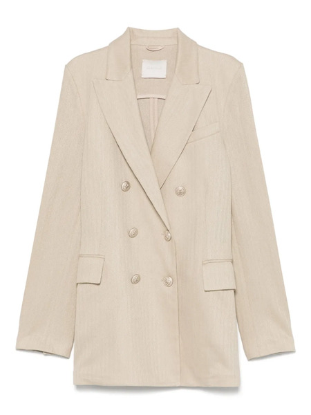  Circolo 1901 Blazer Con Doble Botonadura - Neutro 