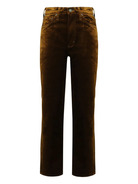  Citizens Of Humanity Pantalones Delfina De Talle Alto - Verde 
