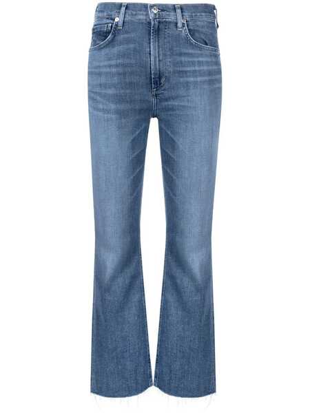 Citizens Of Humanity Vaqueros Isla Bootcut Estilo Capri - Azul 