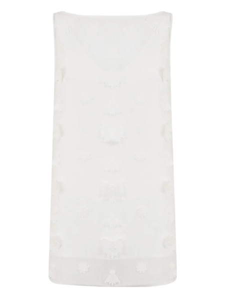  Clea Blusa Aria Bordada - Blanco 