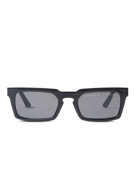  Clean Waves Gafas De Sol Con Montura Rectangular - Negro 