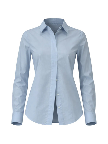  Closed Camisa De Algodón Con Botones - Azul 