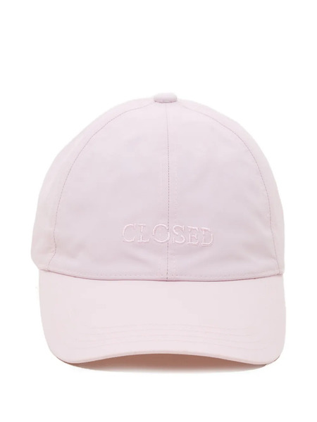  Closed Gorra Con Logo Bordado - Rosa 