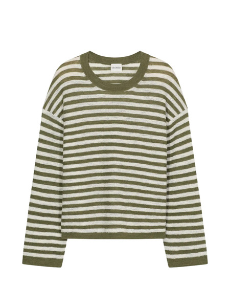  Closed Jersey A Rayas - Verde 