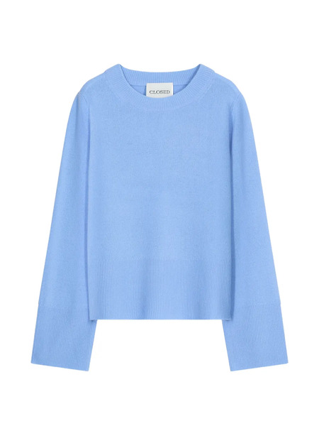  Closed Jersey Con Cuello Redondo - Azul 
