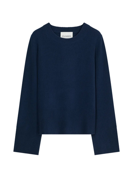  Closed Jersey Con Cuello Redondo - Azul 