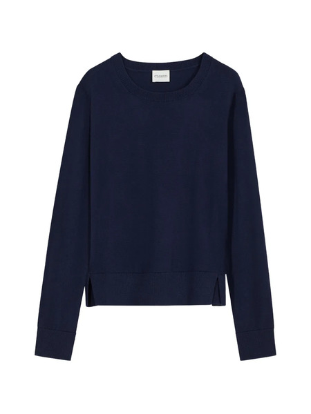  Closed Jersey Con Cuello Redondo - Azul 