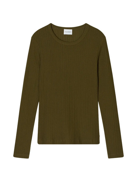  Closed Top Con Cuello Redondo - Verde 