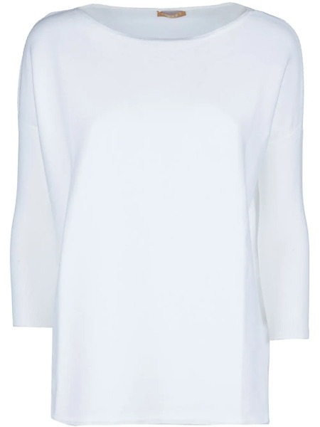  Clouds Camiseta Con Cuello Barco - Blanco 