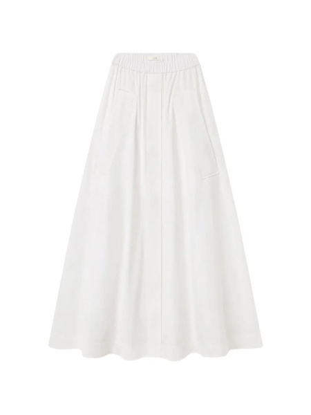  Co Collection Falda Parachute - Blanco 