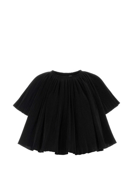  Co Top Con Pliegues - Negro 