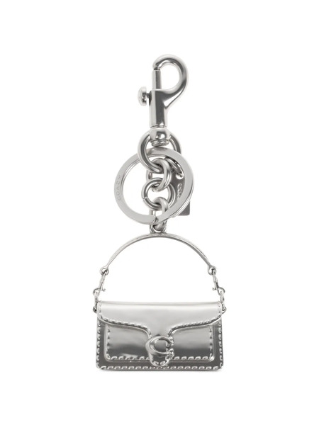  Coach Charm Para Bolso Tabby - Plateado 