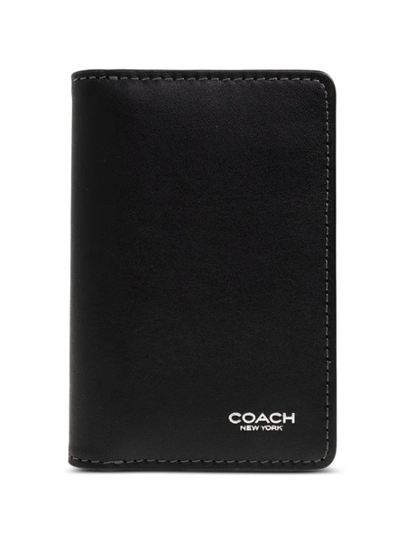  Coach Tarjetero Con Logo - Negro 