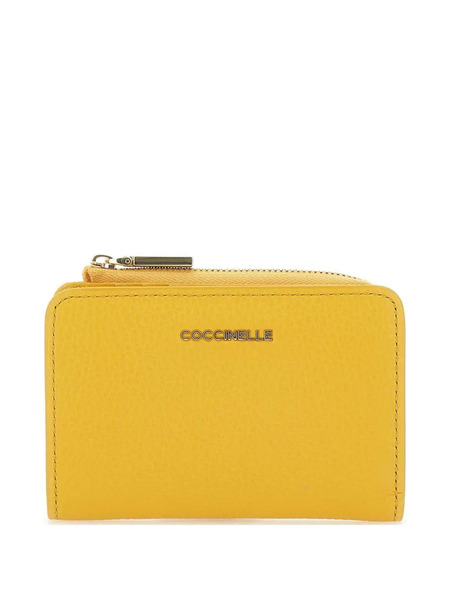  Coccinelle Cartera Metallic Soft - Amarillo 