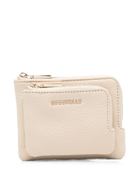  Coccinelle Cartera Metallic Soft - Plateado 