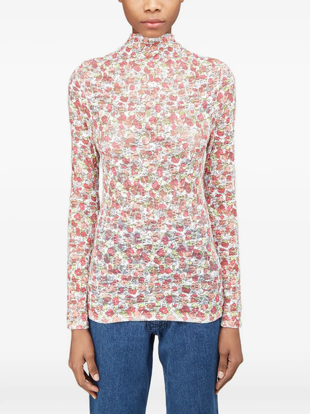  Collina Strada Top Con Estampado Floral - Rojo 