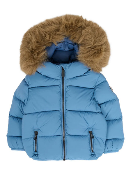  Colmar Kids Plumífero Con Ribete De Pelo - Azul 