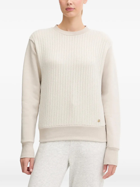  Colmar Sudadera Texturizada Con Cuello Redondo - Neutro 