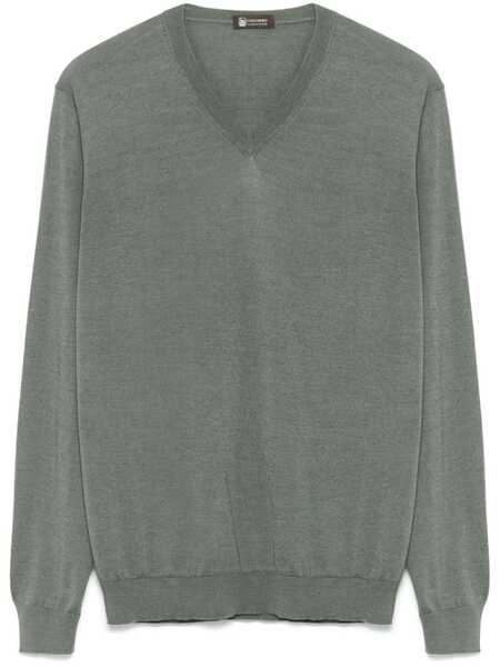  Colombo Jersey Con Cuello En V - Verde 