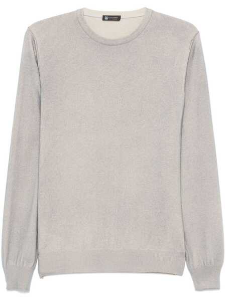  Colombo Jersey Con Cuello Redondo - Gris 