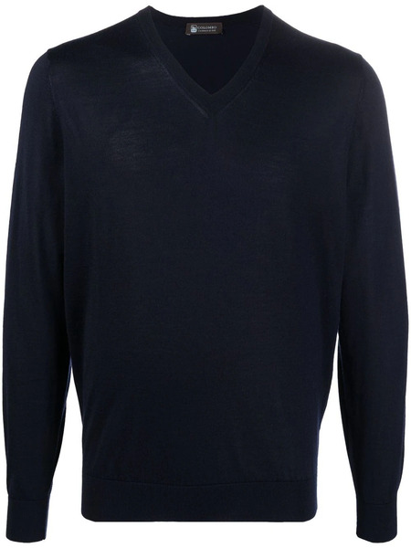  Colombo Jersey Slim De Cachemira - Azul 