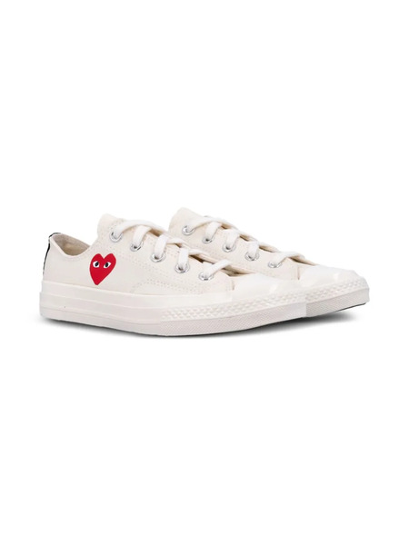  Comme Des Garçons Play Kids Zapatillas Chuck Taylor 70 De Comme Des Garçons Play X Converse - Blanco 