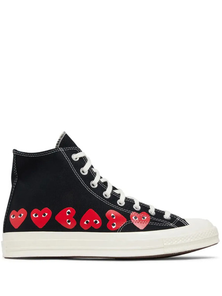  Comme Des Garçons Play X Converse Zapatillas Taylor All Star 70 Hi De Comme Des Garçons Play X Converse - Negro 