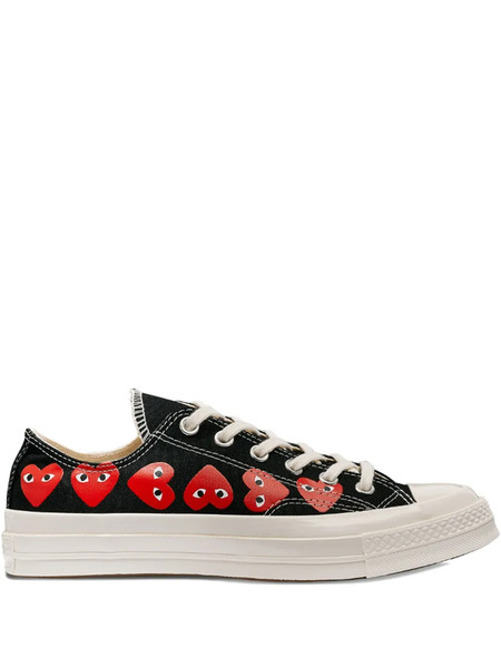  Comme Des Garçons Play Zapatillas Chuck 70 Con Corazón Estampado De Comme Des Garçons X Converse - Negro 
