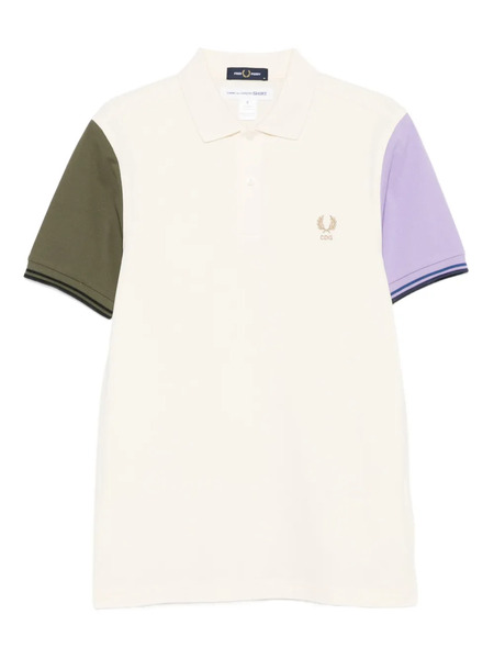  Comme Des Garçons Shirt Polo Con Diseño Colour Block De Comme Des Garçons Shirt X Fred Perry - Neutro 