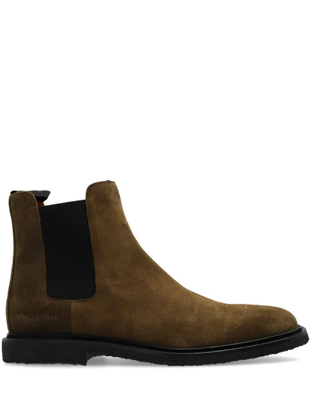  Common Projects Botas Chelsea Enceradas - Marrón 