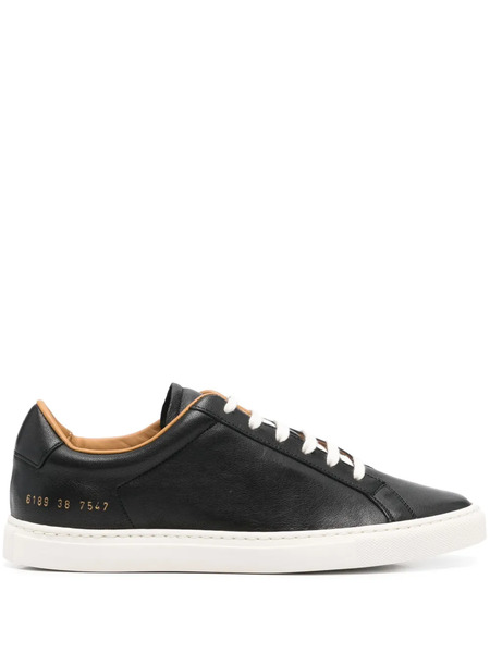  Common Projects Zapatillas De Piel - Negro 