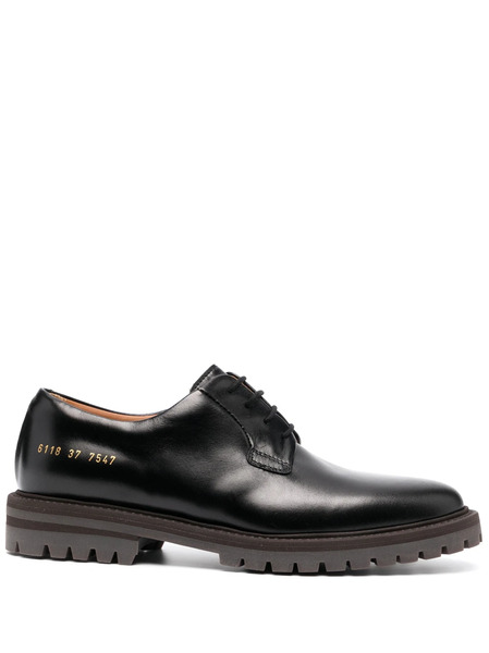  Common Projects Zapatos Derby Con Cordones - Negro 