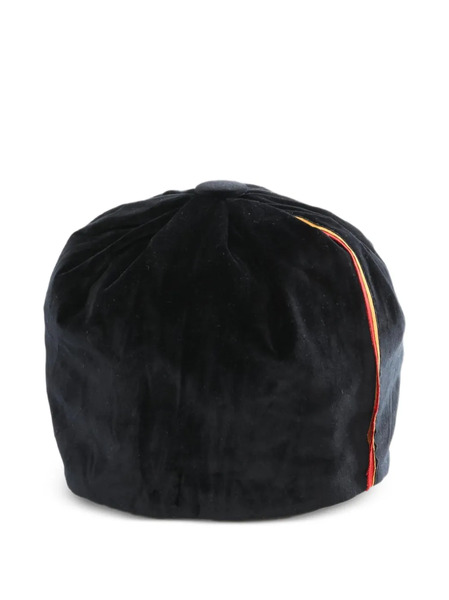  Communs Gorra Con Ribete De Botón - Negro 
