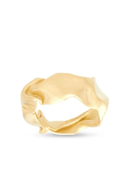  Completedworks Anillo Not So Big Fruncido - Dorado 