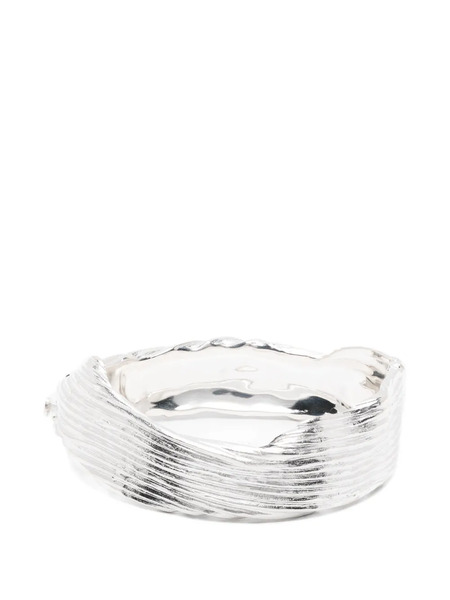  Completedworks Brazalete Texturizado - Plateado 