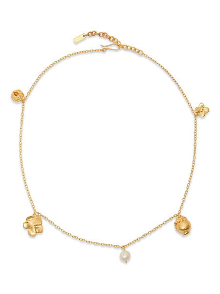  Completedworks Collar Con Charm Floral - Dorado 
