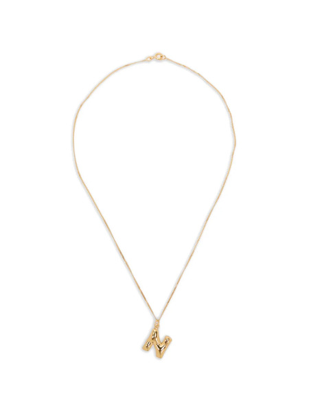  Completedworks Collar Con Colgante N-initial - Dorado 