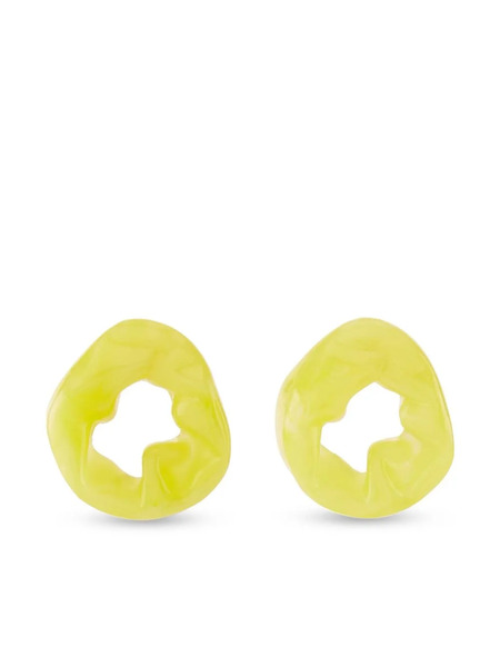  Completedworks Pendientes Scrunch Con Apliques - Amarillo 