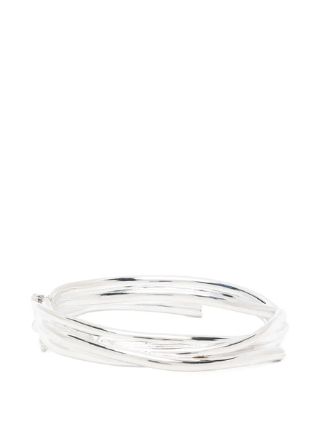  Completedworks Pulsera Con Diseño Esculpido - Plateado 