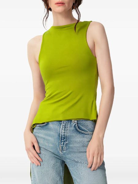  Concepto Elio Draped Hardware-detail Top - Verde 