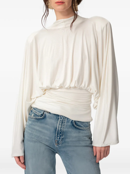  Concepto Lila Tie-waist Top - Blanco 
