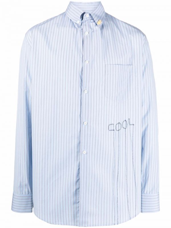  Cool T.m Camisa A Rayas - Azul 