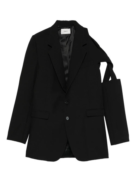  Coperni Blazer Con Aberturas - Negro 