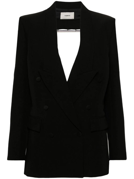  Coperni Blazer Con Detalle Triangular Y Aberturas - Negro 