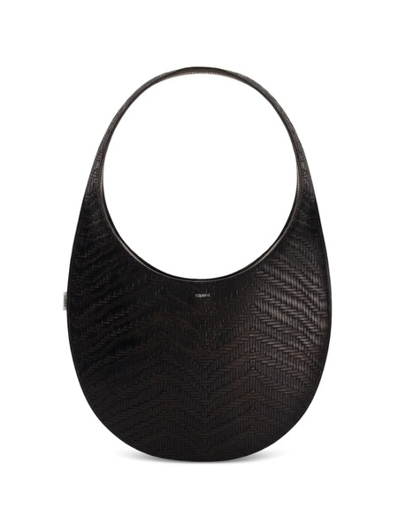  Coperni Bolso De Hombro Mediano Con Cremallera - Negro 
