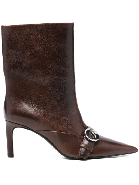  Coperni Botas Con Tacón De 75 Mm - Marrón 