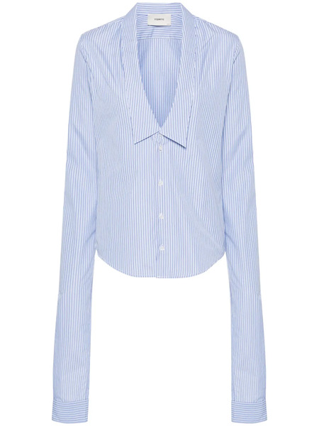  Coperni Camisa A Rayas - Azul 