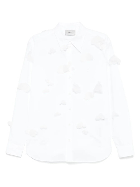  Coperni Camisa Butterfly - Blanco 