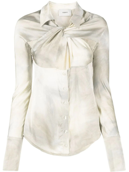  Coperni Camisa Con Efecto Degradado - Neutro 